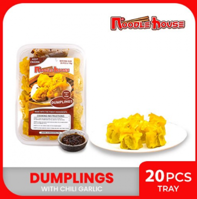 NH DUMPLING TRAY 20'S WITH CHILI GARLIC (FROZEN)