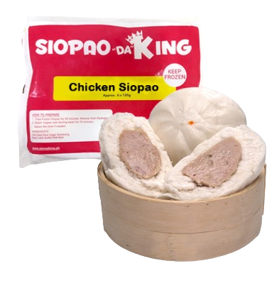 SPK CHICKEN SIOPAO with SAUCE (FROZEN)