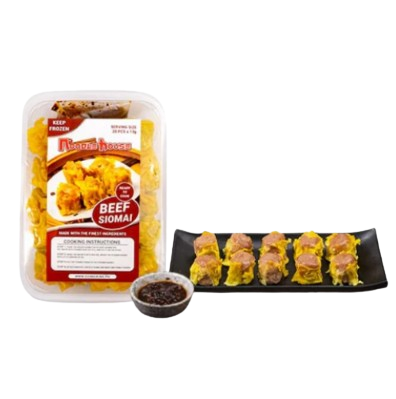 NH BEEF TRAY 20'S WITH CHILI GARLIC (FROZEN)