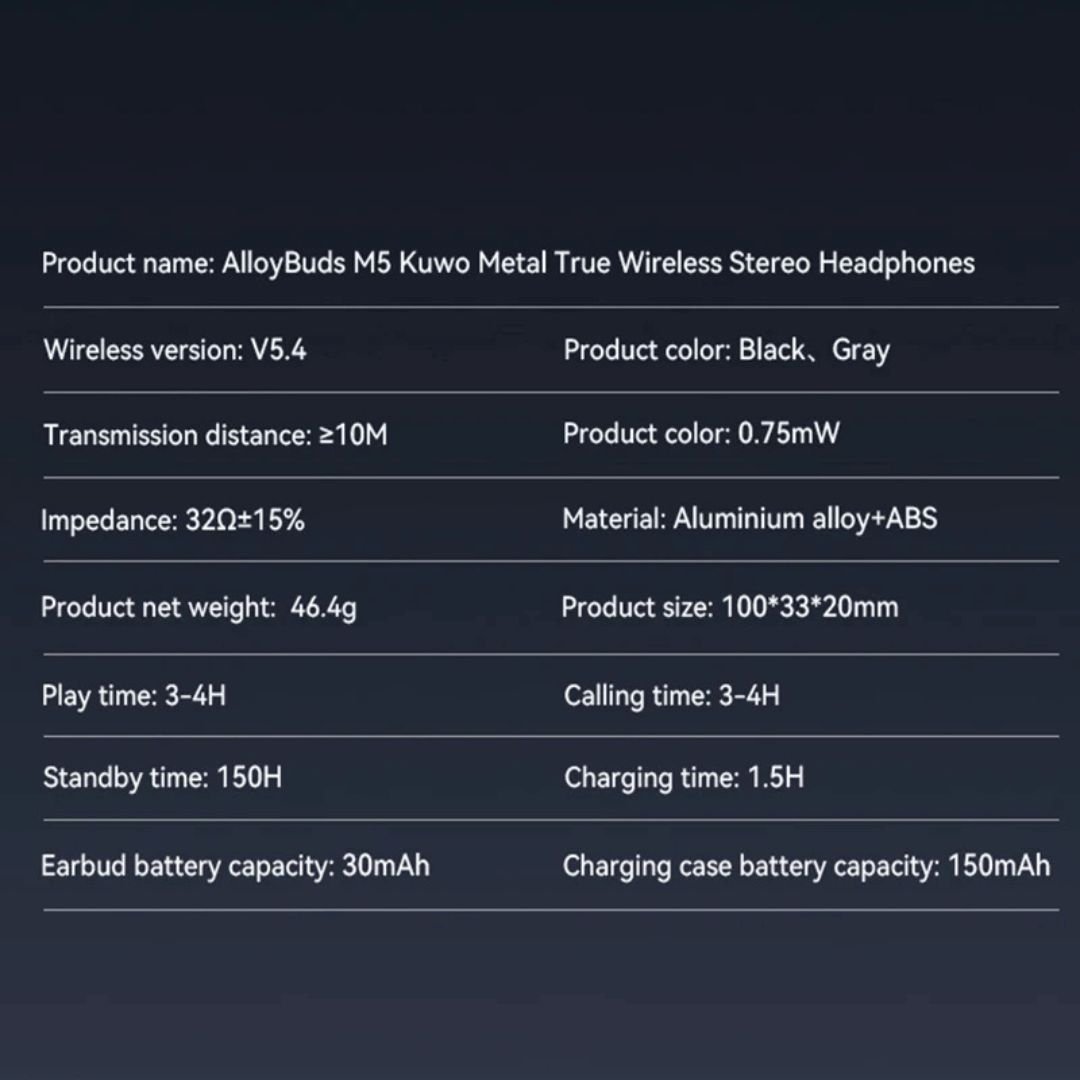 Remax Alloybuds M5 (Gray) - Image 5