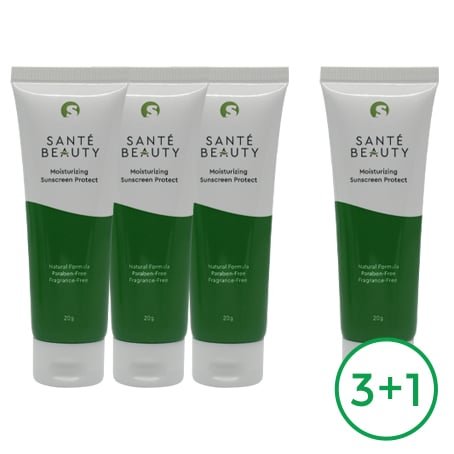 Sante Beauty Moisturizing Sunscreen Protect 3+1