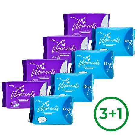 Moments Day & Night Pad Bundle (3 + 1)
