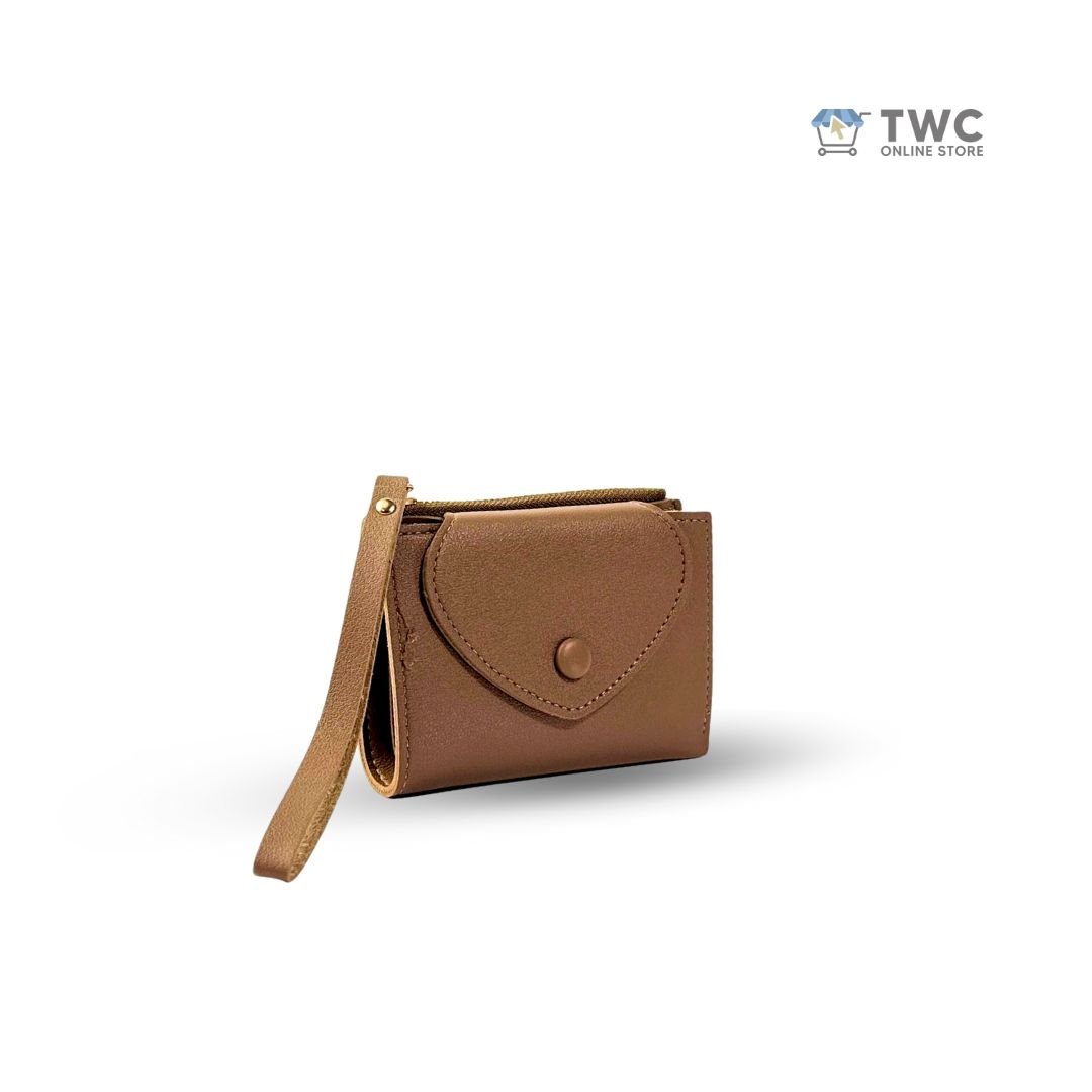 Heart Wallet (Taupe) - Image 2