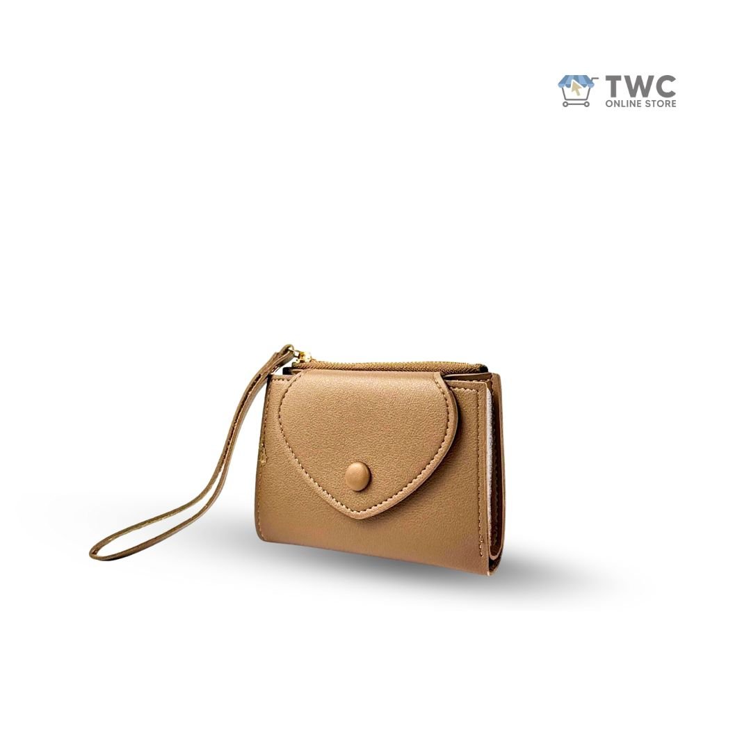 Heart Wallet (Taupe) - Image 3