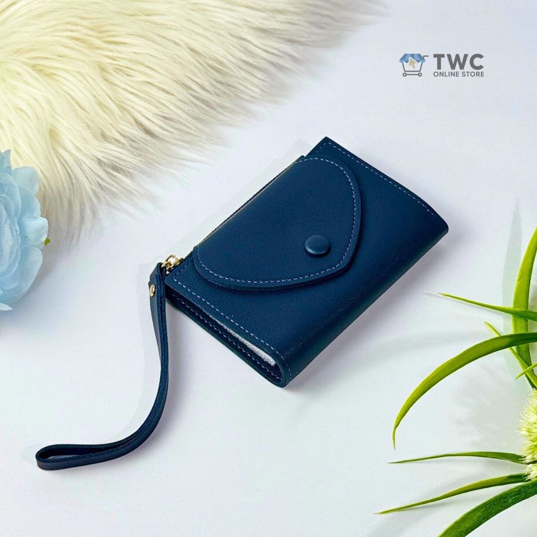 Heart Wallet (Navy Blue) - Image 4