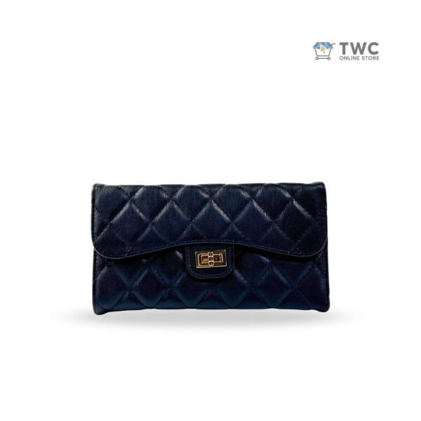 Ava Clutch Wallet (Black)