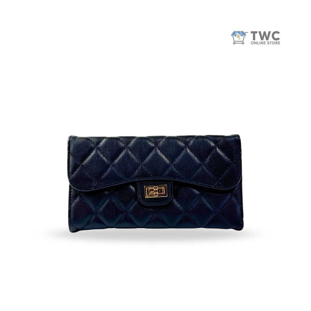Ava Clutch Wallet (Black)