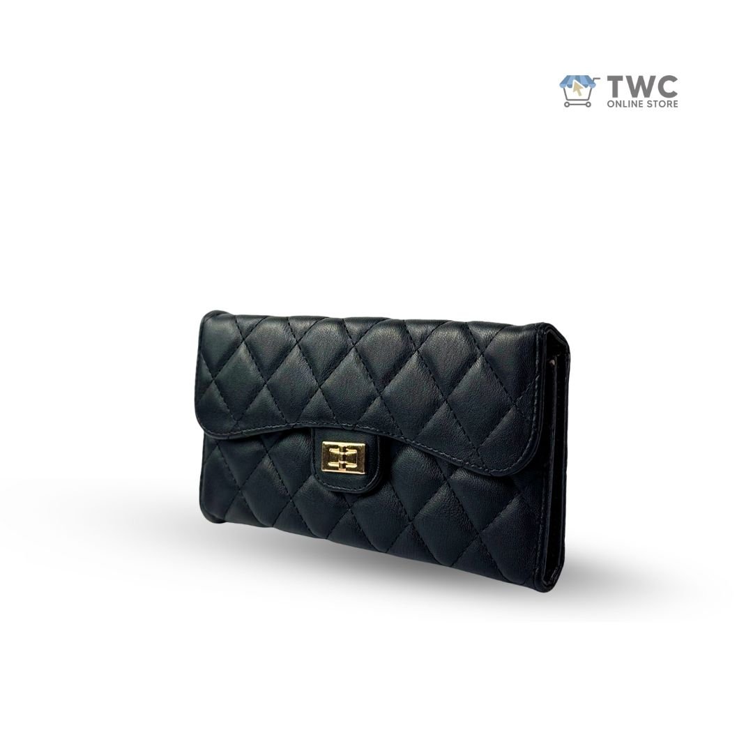Ava Clutch Wallet (Black) - Image 3