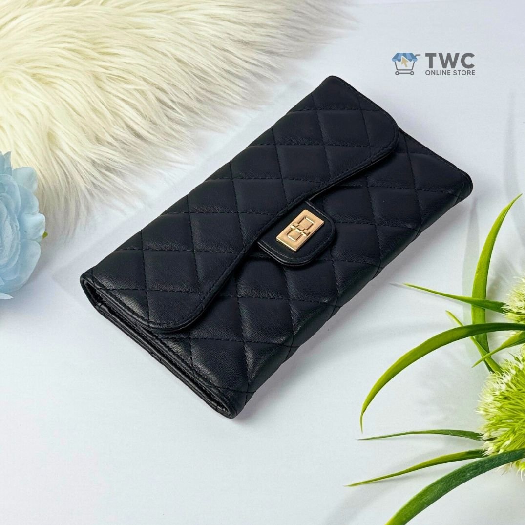 Ava Clutch Wallet (Black) - Image 4