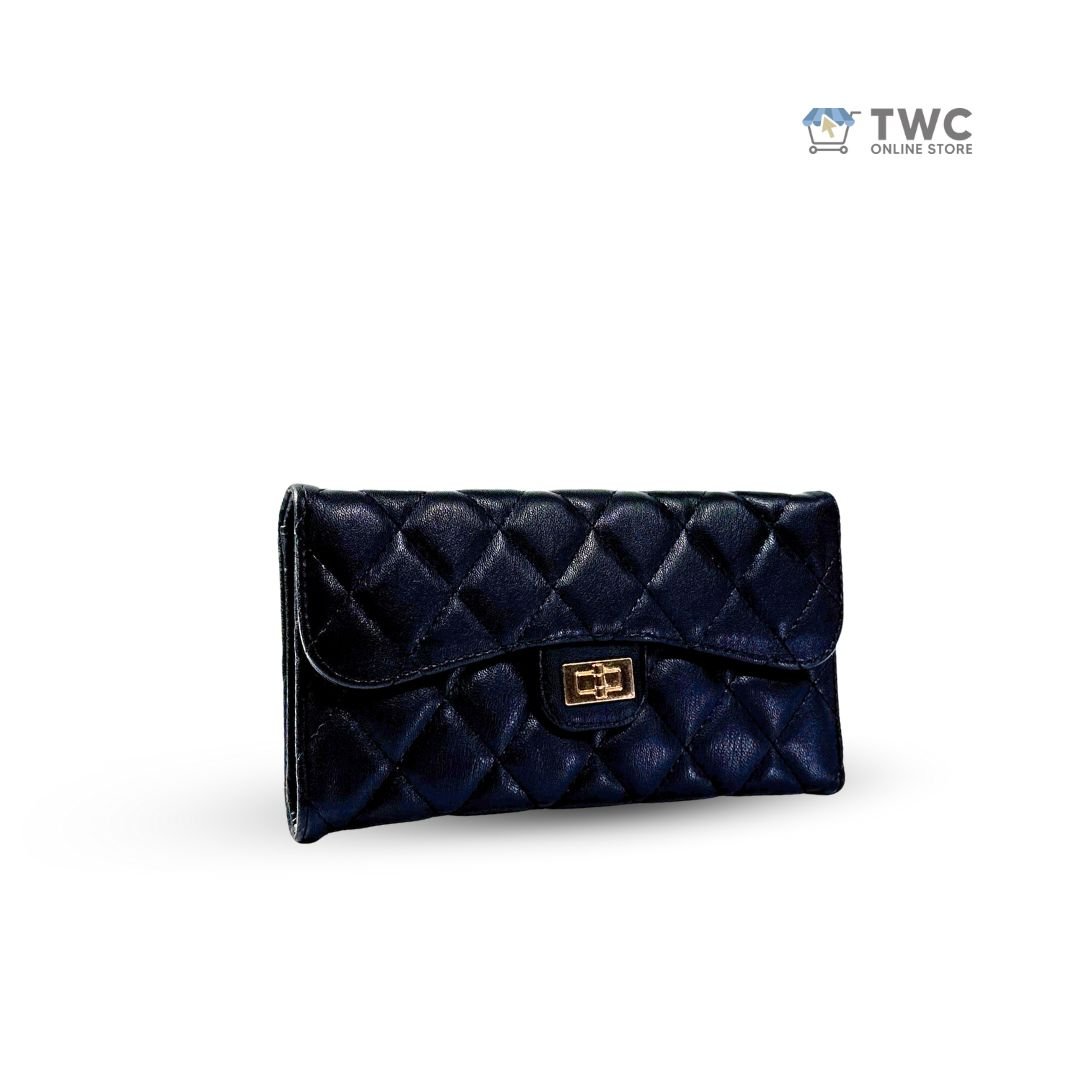 Ava Clutch Wallet (Black) - Image 2