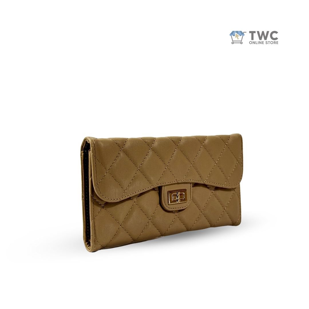 Ava Clutch Wallet (Beige) - Image 2