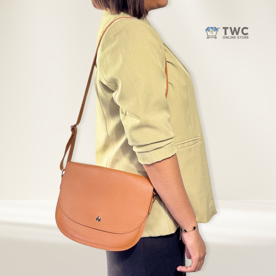 Marie Shoulder Bag (Tan) - Image 4