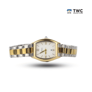 Fossil Oval Duo Tone Watch (Gold And Silver) F001