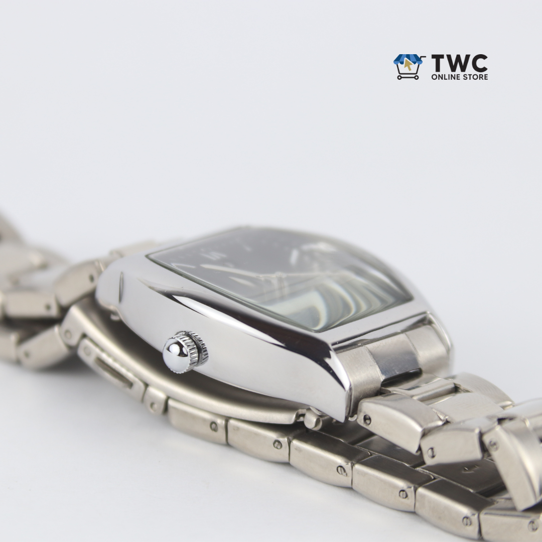 Fossil Oval Silver Watch (Black Time Face) F004 - Image 2