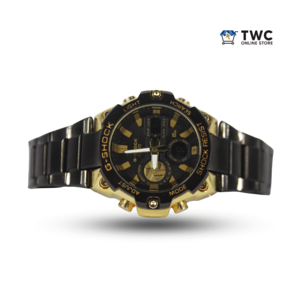 Gsteel Men's Watch (Gold Time Face) Gt002