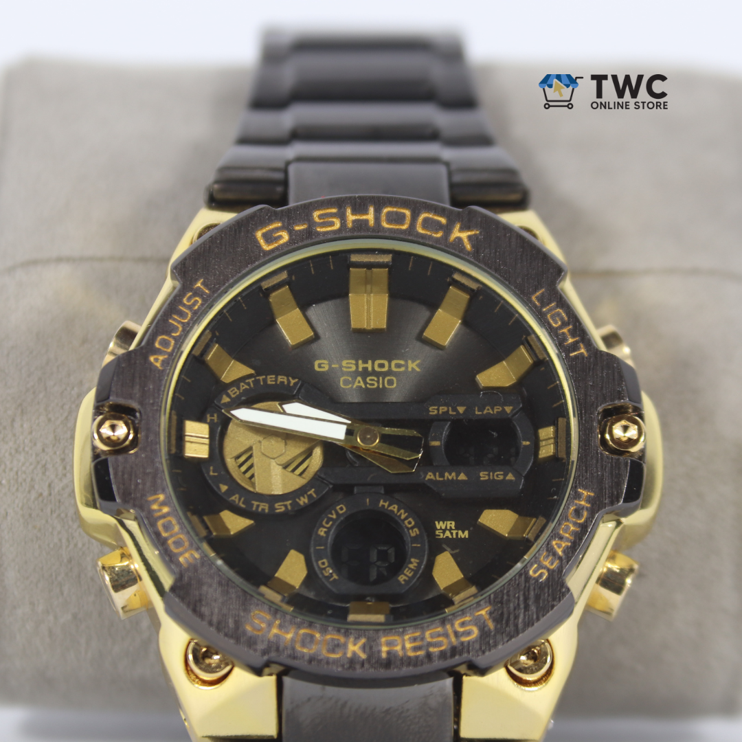 Gsteel Men's Watch (Gold Time Face) Gt002 - Image 2