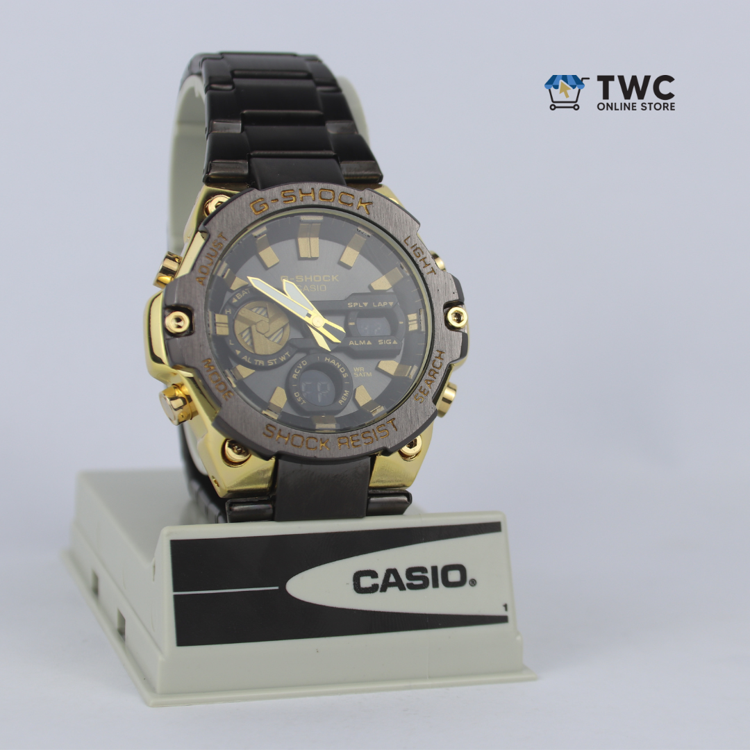 Gsteel Men's Watch (Gold Time Face) Gt002 - Image 5