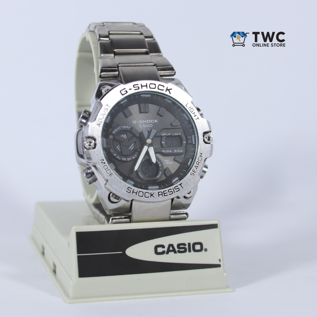 Gsteel Men's Watch (Black Time Face) Gt001 - Image 5