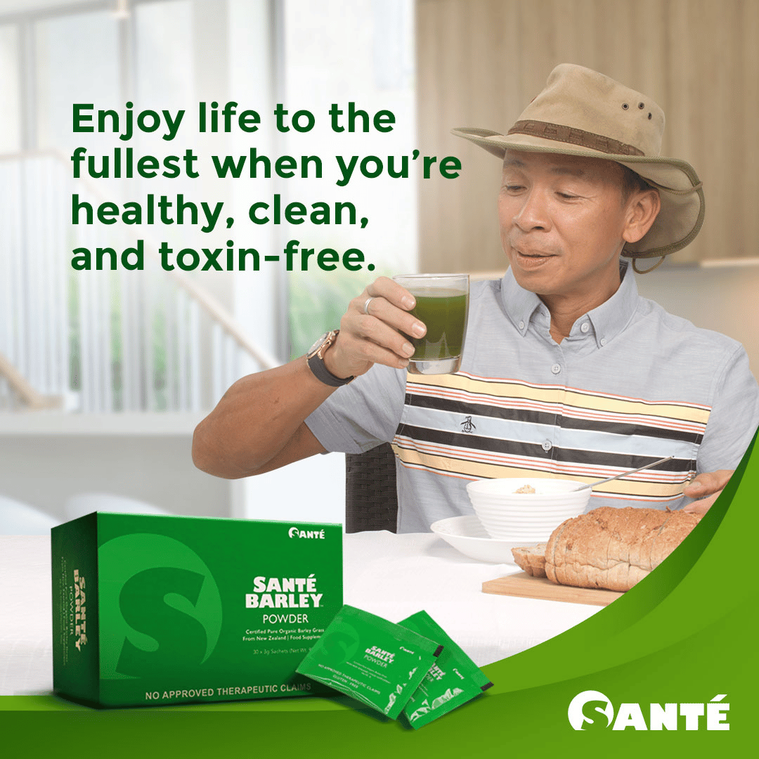 Santé Barley Powder (10 Sachets) - Image 4