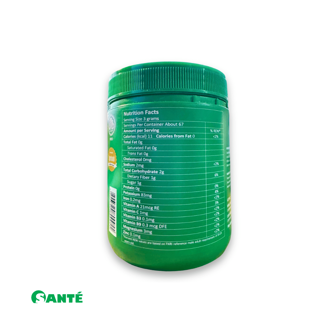 Santé Barley W/ Stevia Canister - Image 2